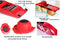 10 in 1 Mandolin Slicer Vegetable Cutter with Stainless Steel Blade Manual Potato Peeler Carrot Cheese Grater Nicer Kitchen Tool - Mandolin Vegetable Cutter - Red Color