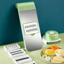 Multifunctional Vegetable Cutter Grater For Vegetables Slicers - Shredders Peeler Carrot Fruit Vegetable Cutting Kitchen Tool ( Random Colors)