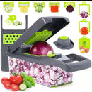 16 in 1 Multifunctional Vegetable Chopper Handle Food Grate Food Chopper Vegetable Slicer Dicer Cut Kitchens Accessories