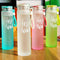 Hello Master Water Bottle New Frosted Glass Colorful Letter With Pope Portable Travel My Drink Bottle